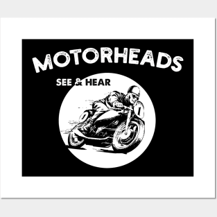 Motorheads Motorcycle Posters and Art